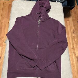 H & M unisex  burgundy  Hoodie Sweater size xl